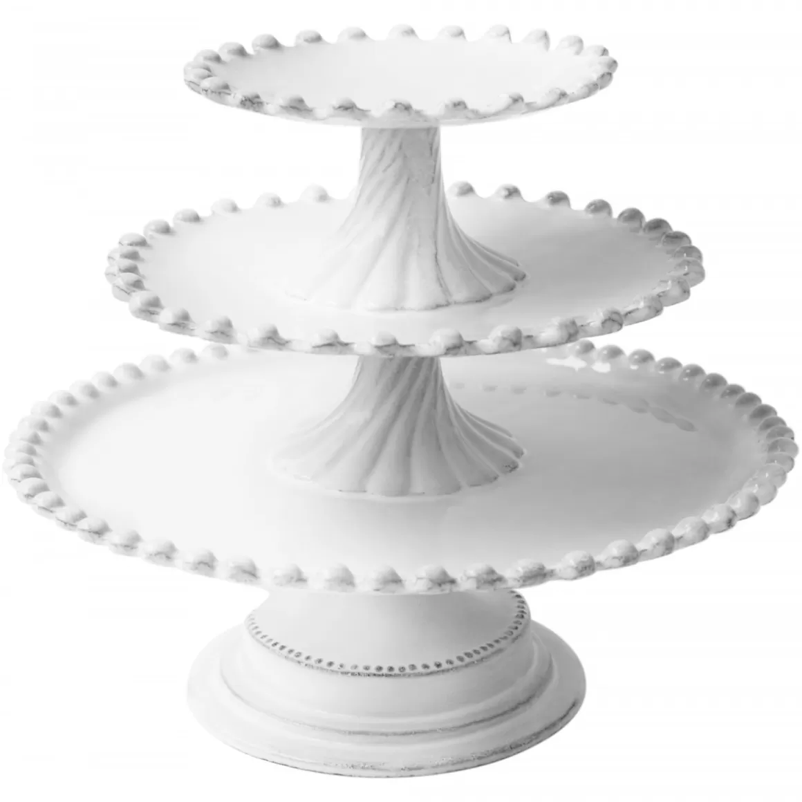 Astier de Villatte Adelaide Three Level Cake Stand