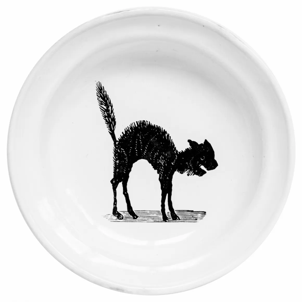 Astier de Villatte Arched Cat Dish