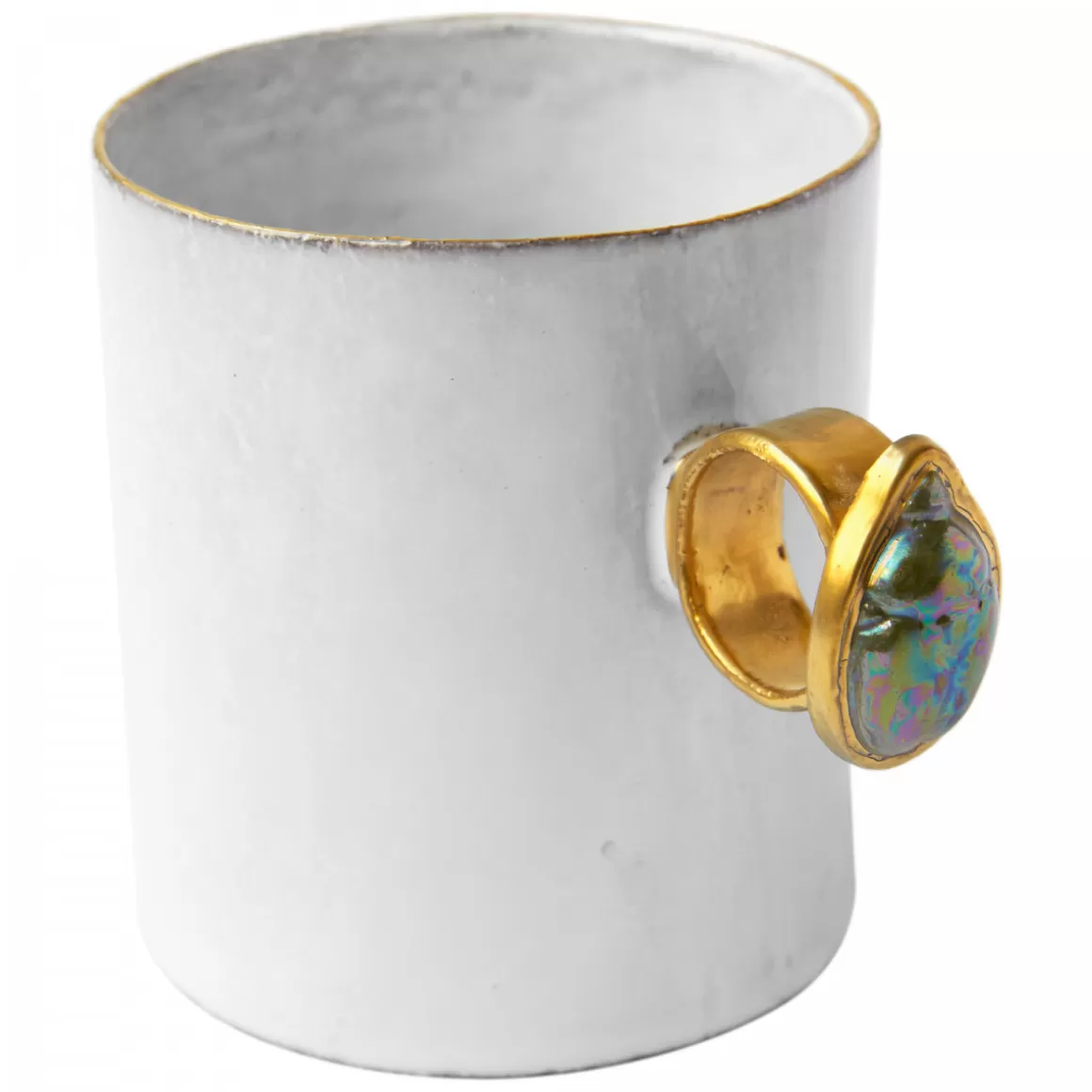 Astier de Villatte Beetle Ring Cup