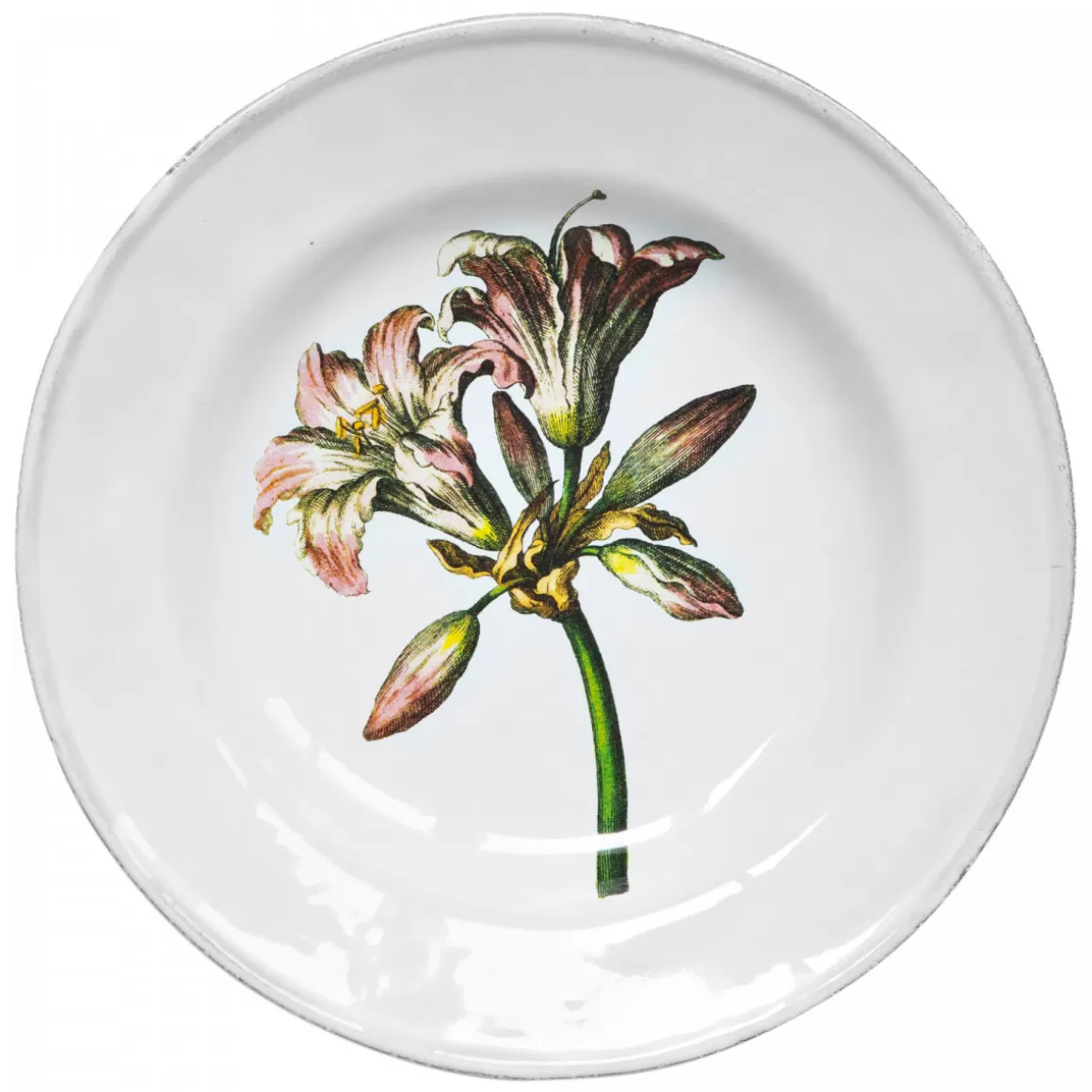 Astier de Villatte Bella Donna Lilly Soup Plate