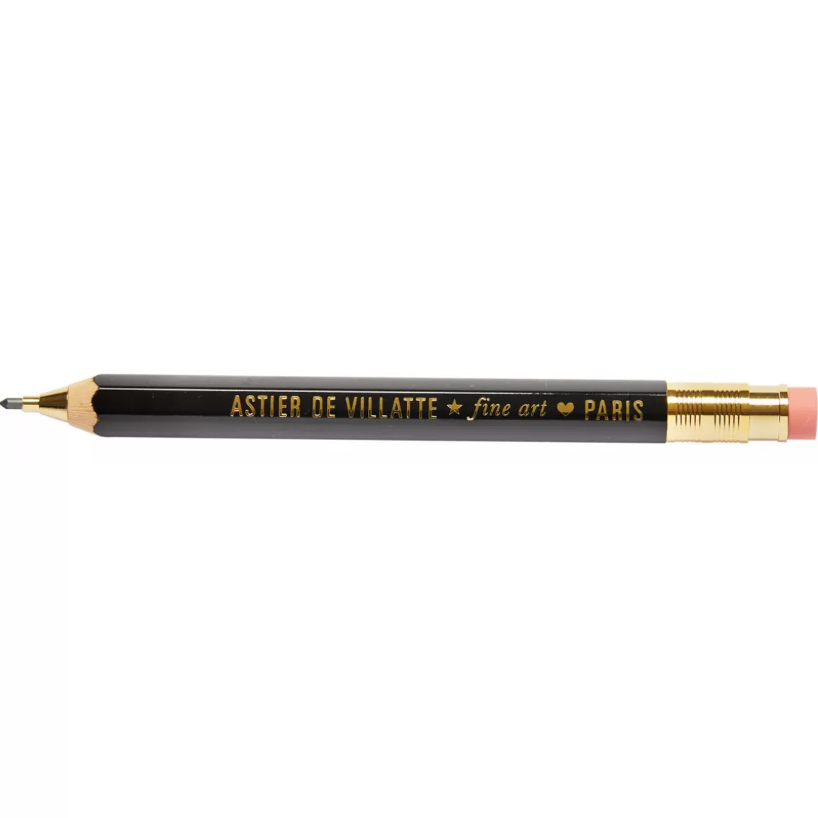 Astier de Villatte Black Robusto Mechanical Pencil