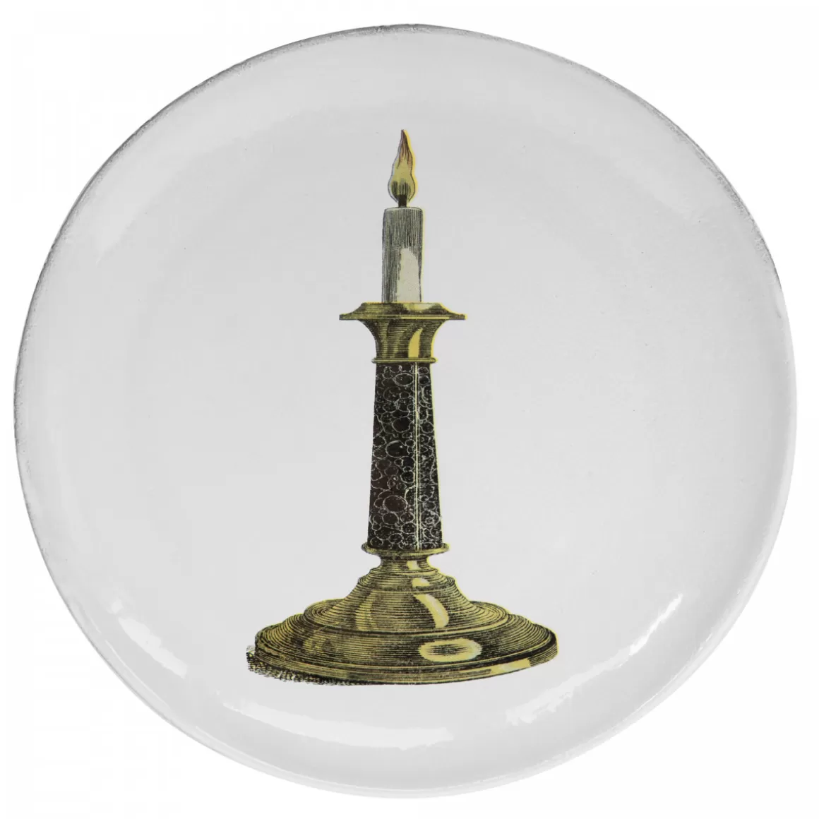 Astier de Villatte Candlestick Dinner Plate