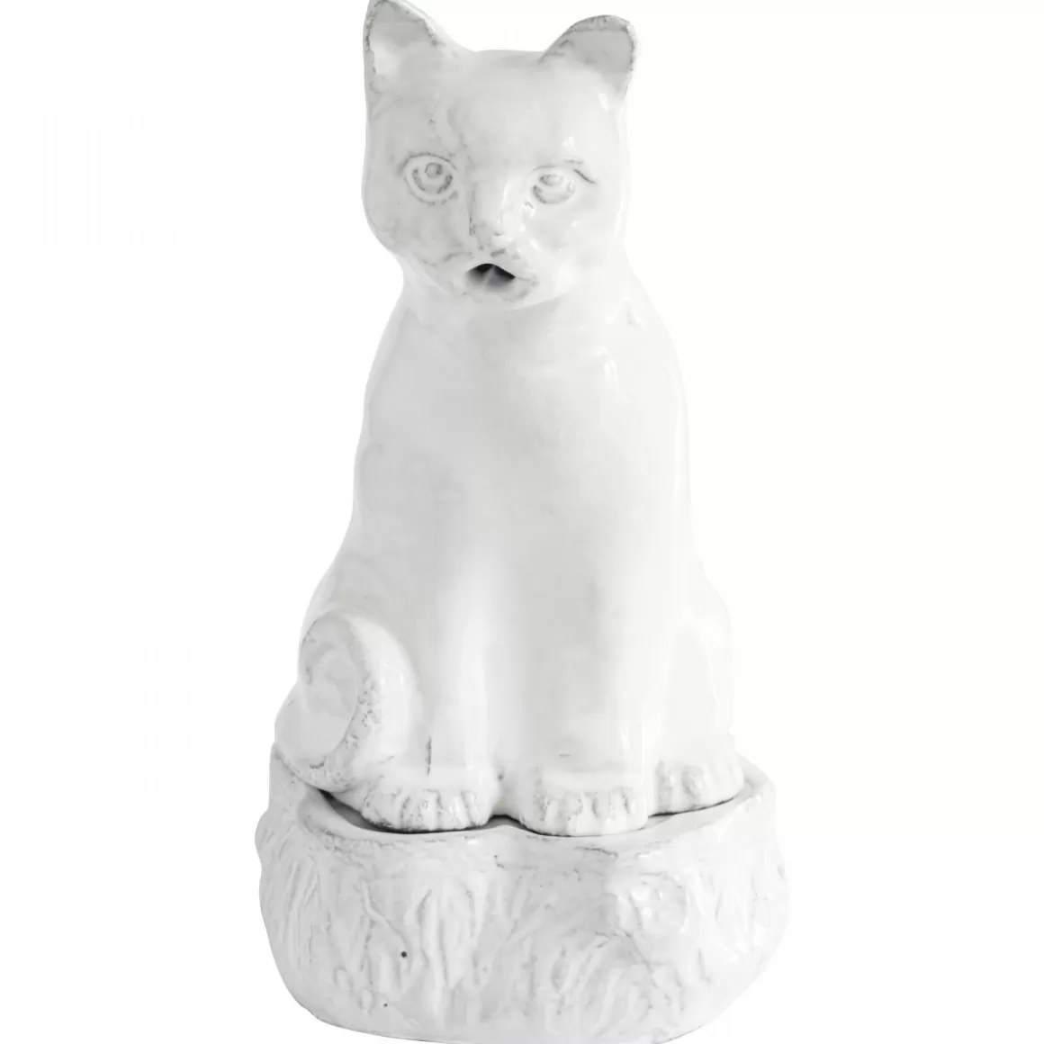 Astier de Villatte Chat Incense Burner