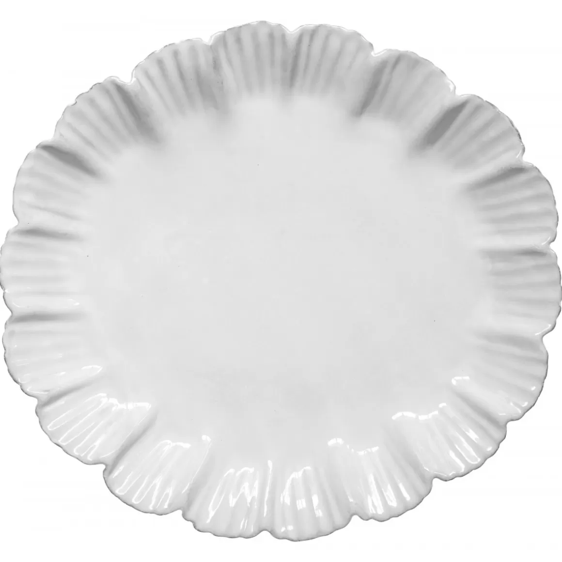 Astier de Villatte Drape Dinner Plate