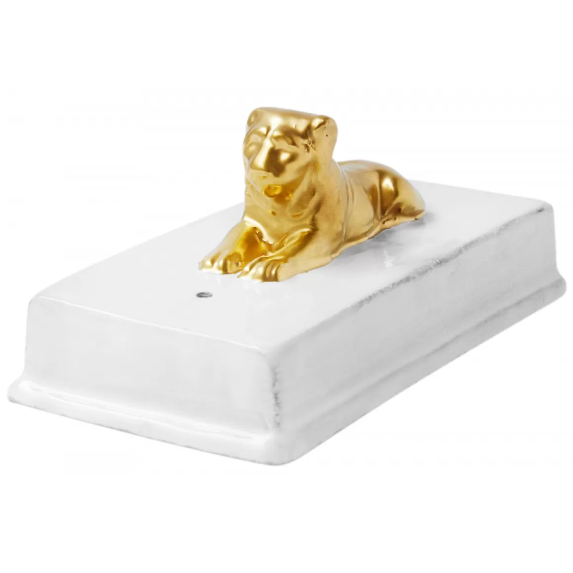 Astier de Villatte Golden Lion Incense Burner