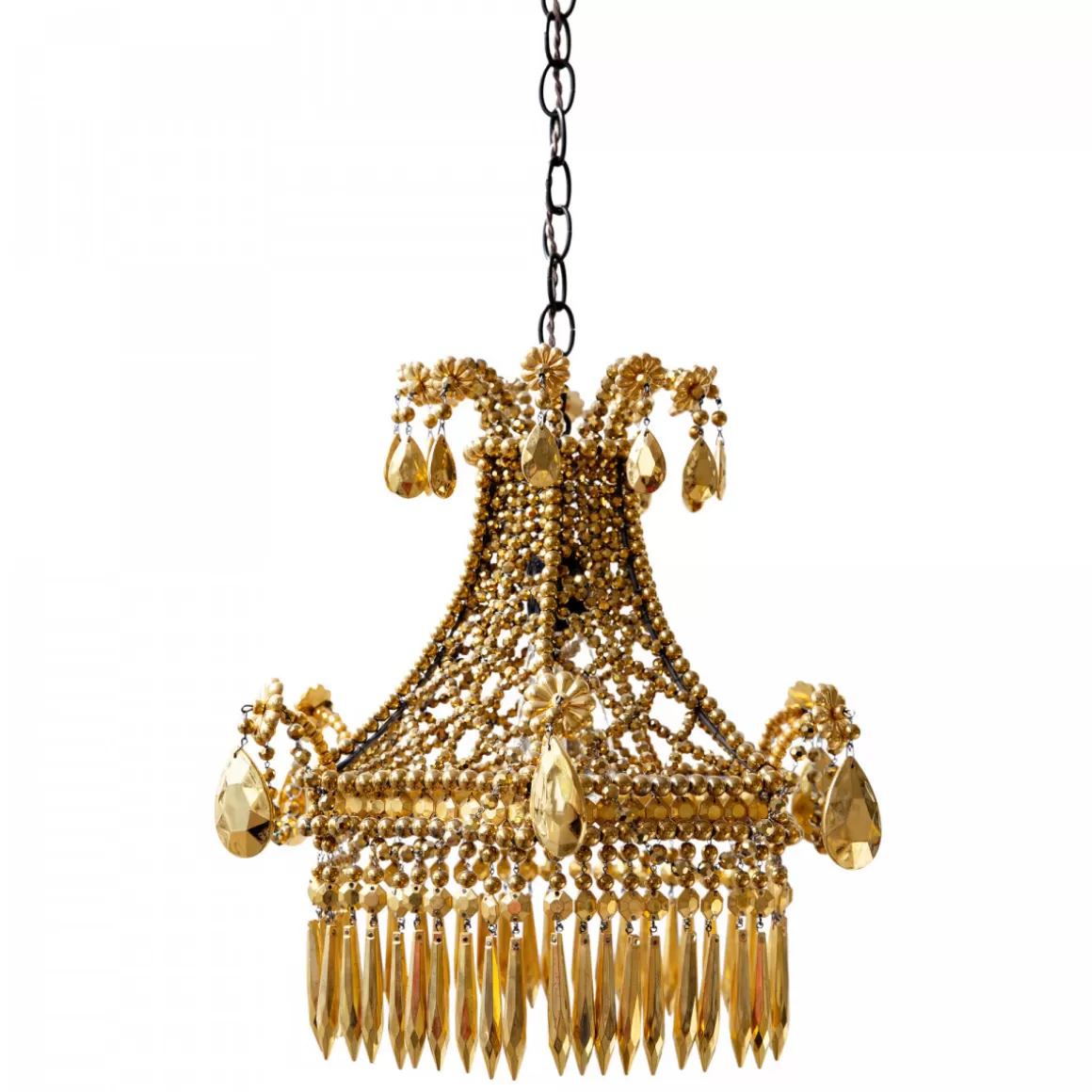 Astier de Villatte Golden Pavillon Chandelier