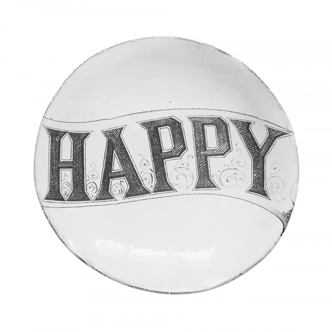 Astier de Villatte Happy Plate