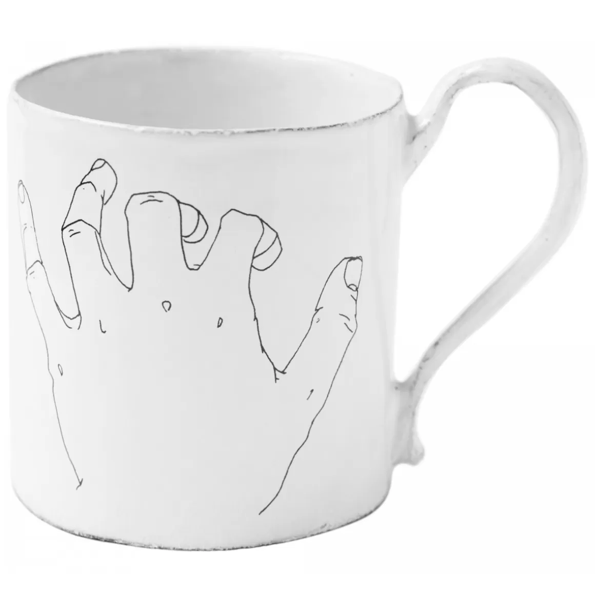 Astier de Villatte Lou Doillon Cup With One Vertical Hand