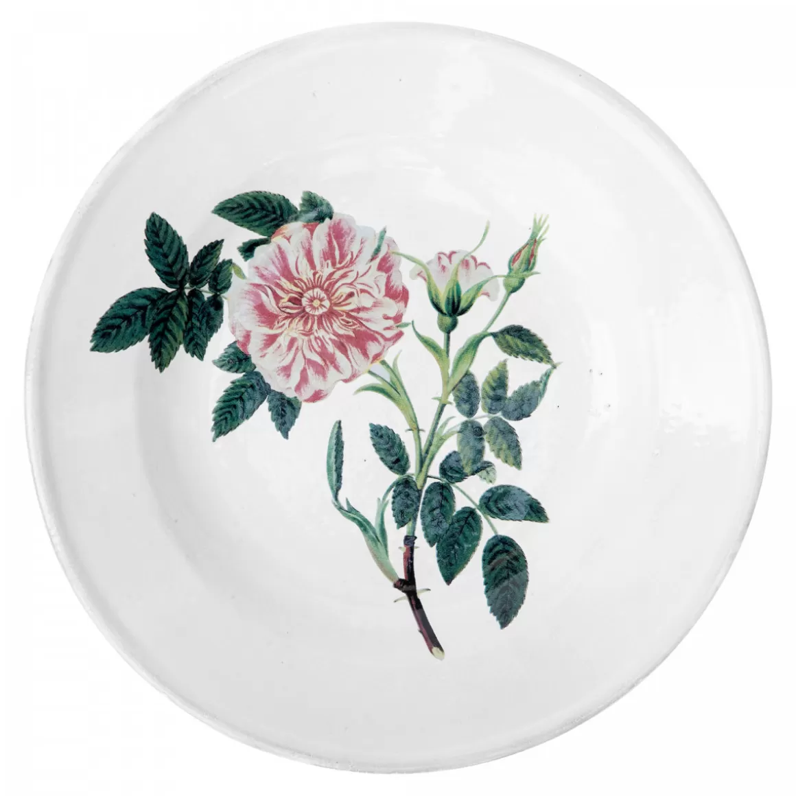 Astier de Villatte May Rose Soup Plate