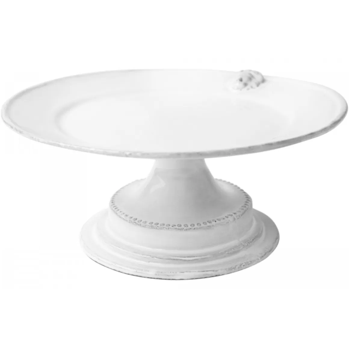 Astier de Villatte Medium Alexandre Plate On Stand