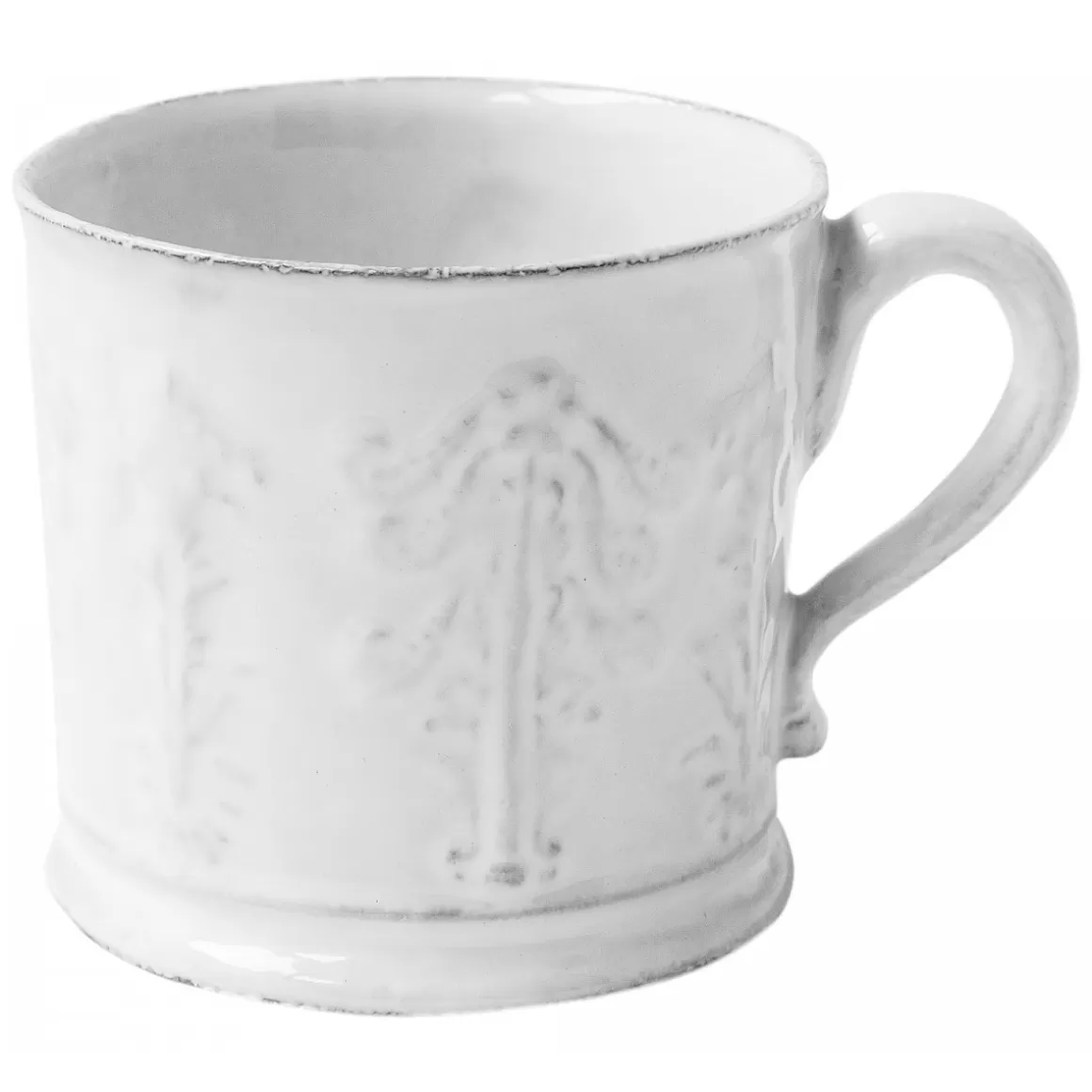 Astier de Villatte Medium Colbert Coffee Cup With Decoration