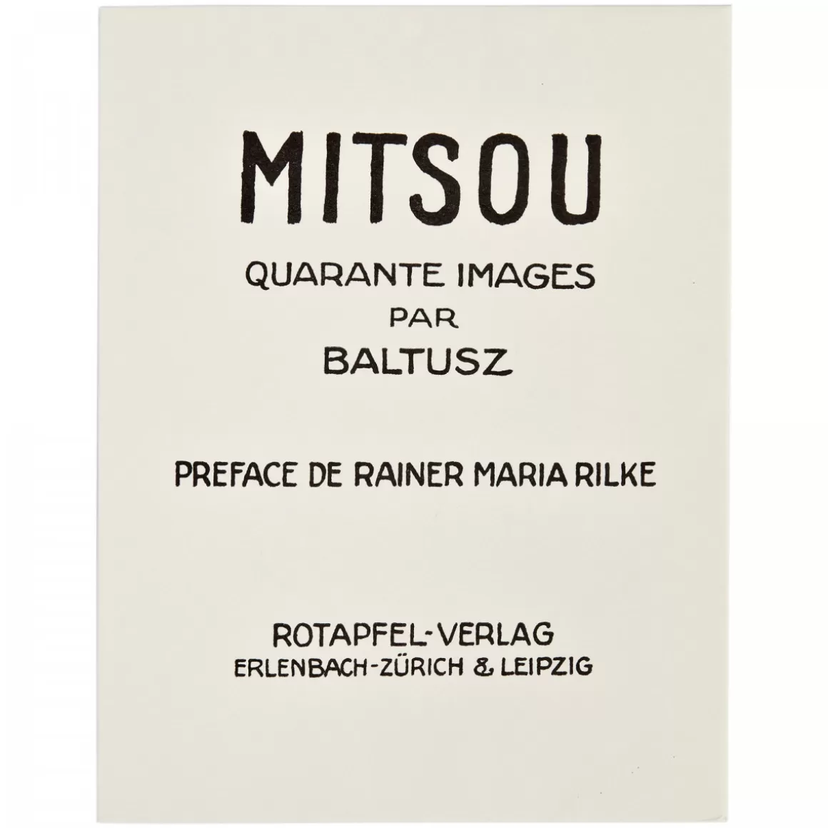 Astier de Villatte Mitsou, Balthus