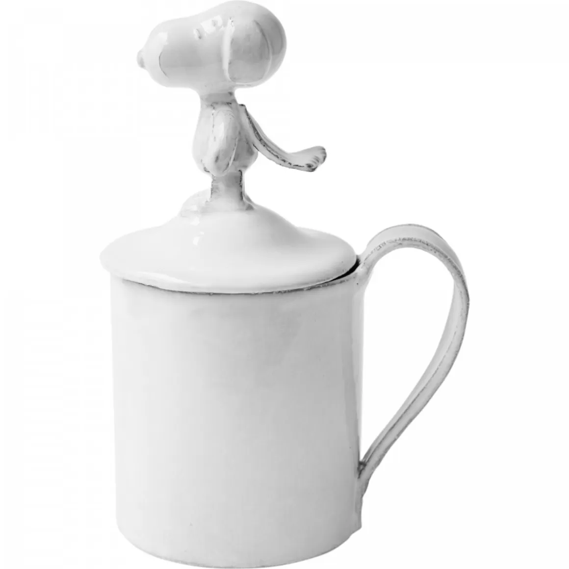 Astier de Villatte Mug With Snoopy Cover