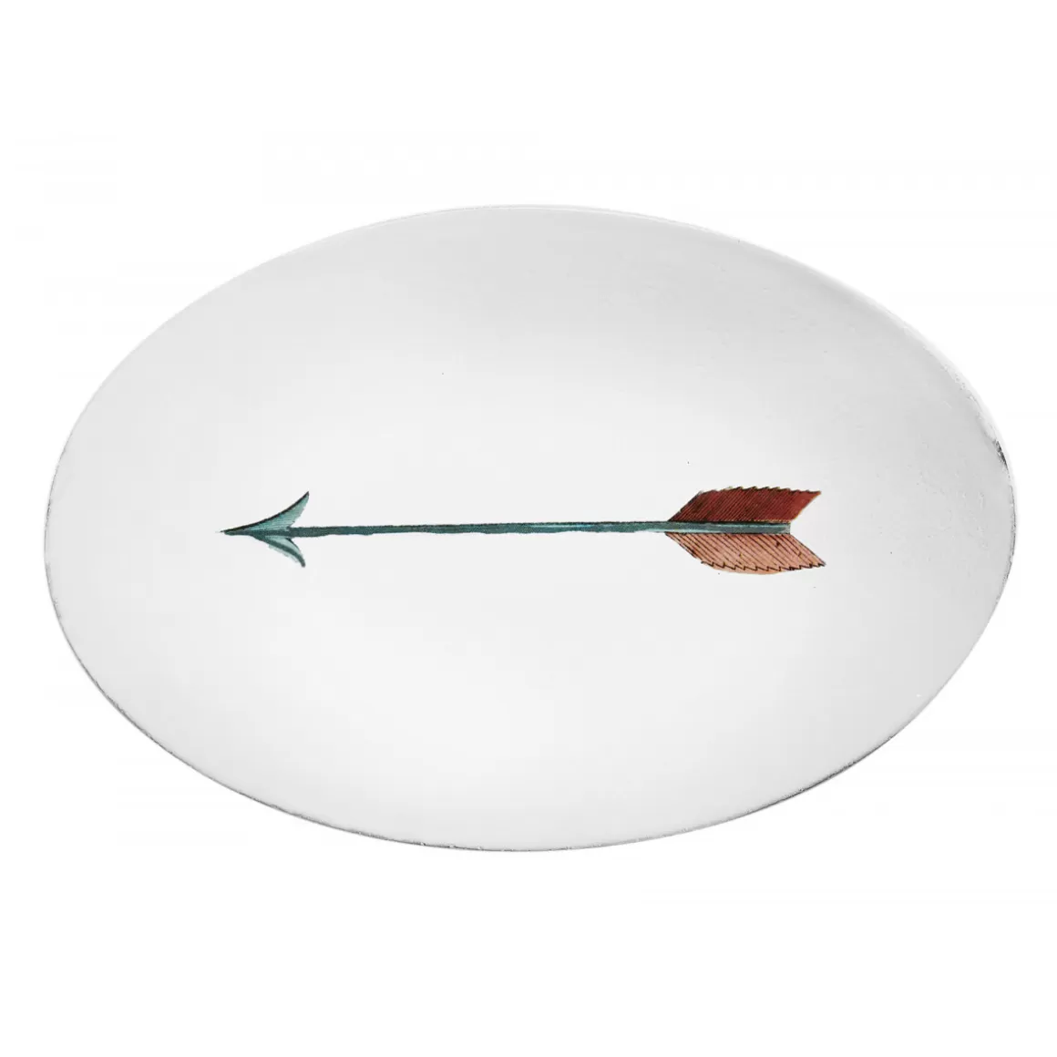 Astier de Villatte Oval Arrow Platter