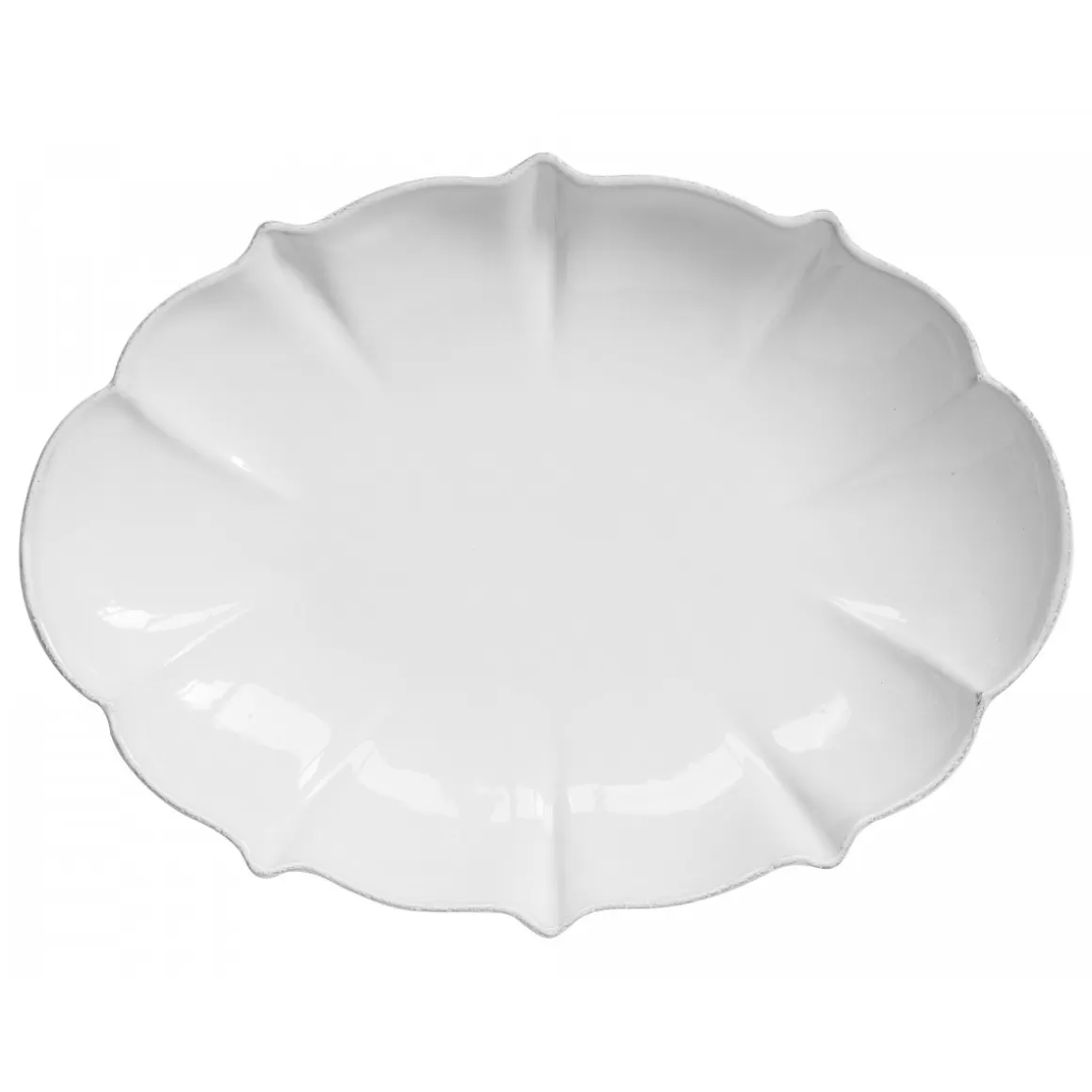 Astier de Villatte Oval Drape Platter