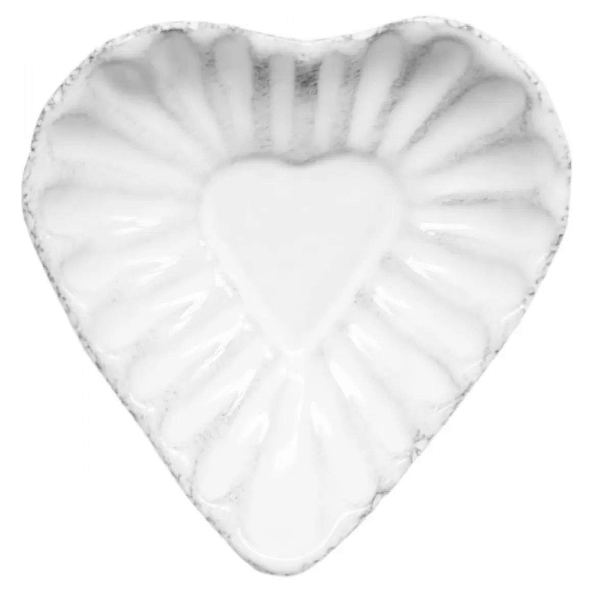 Astier de Villatte Peggy Heart Dish