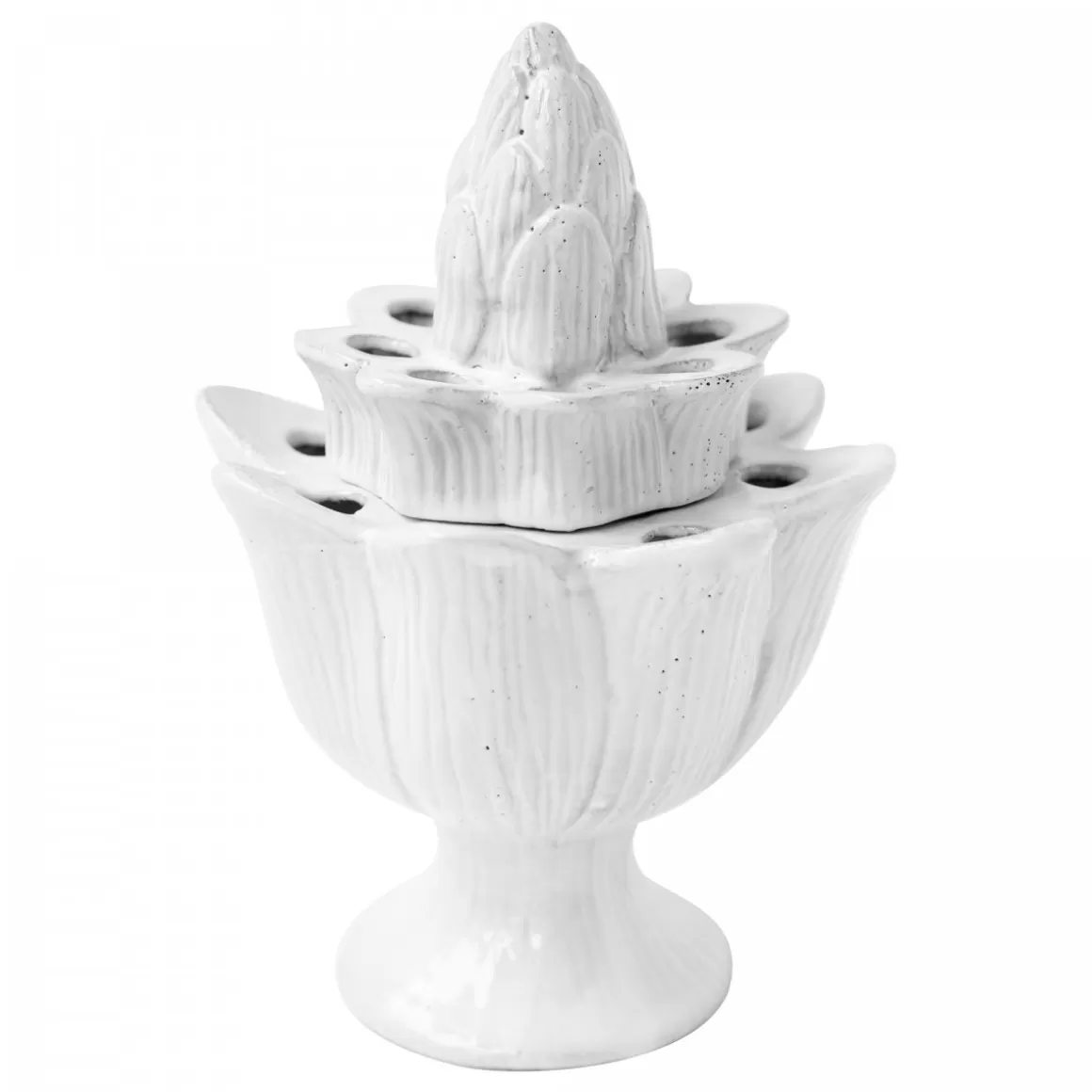 Astier de Villatte Pique Flower Holder