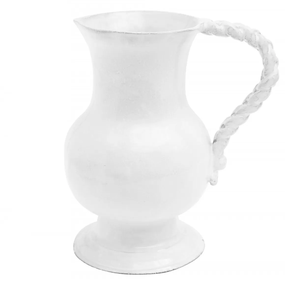 Astier de Villatte Pitcher With Braided Handle