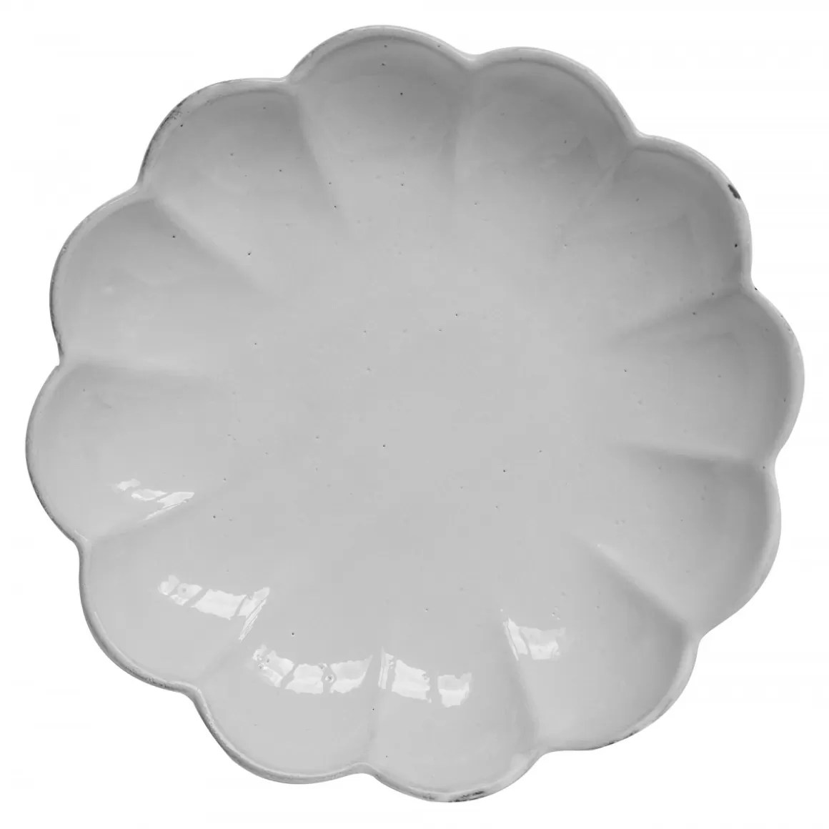 Astier de Villatte Poppy Soup Plate