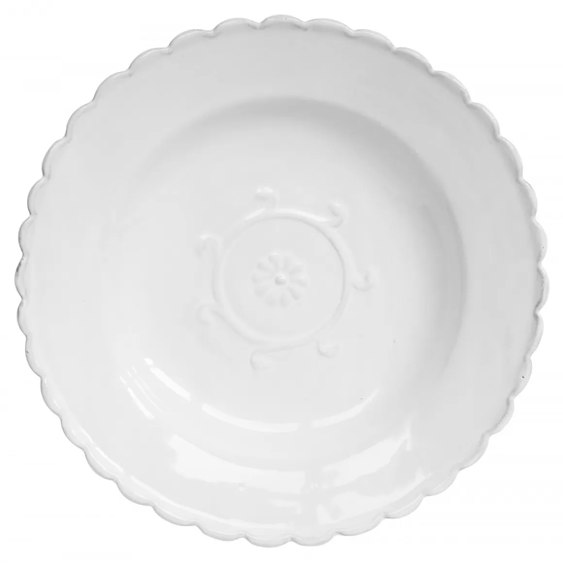 Astier de Villatte Round Pensee Platter