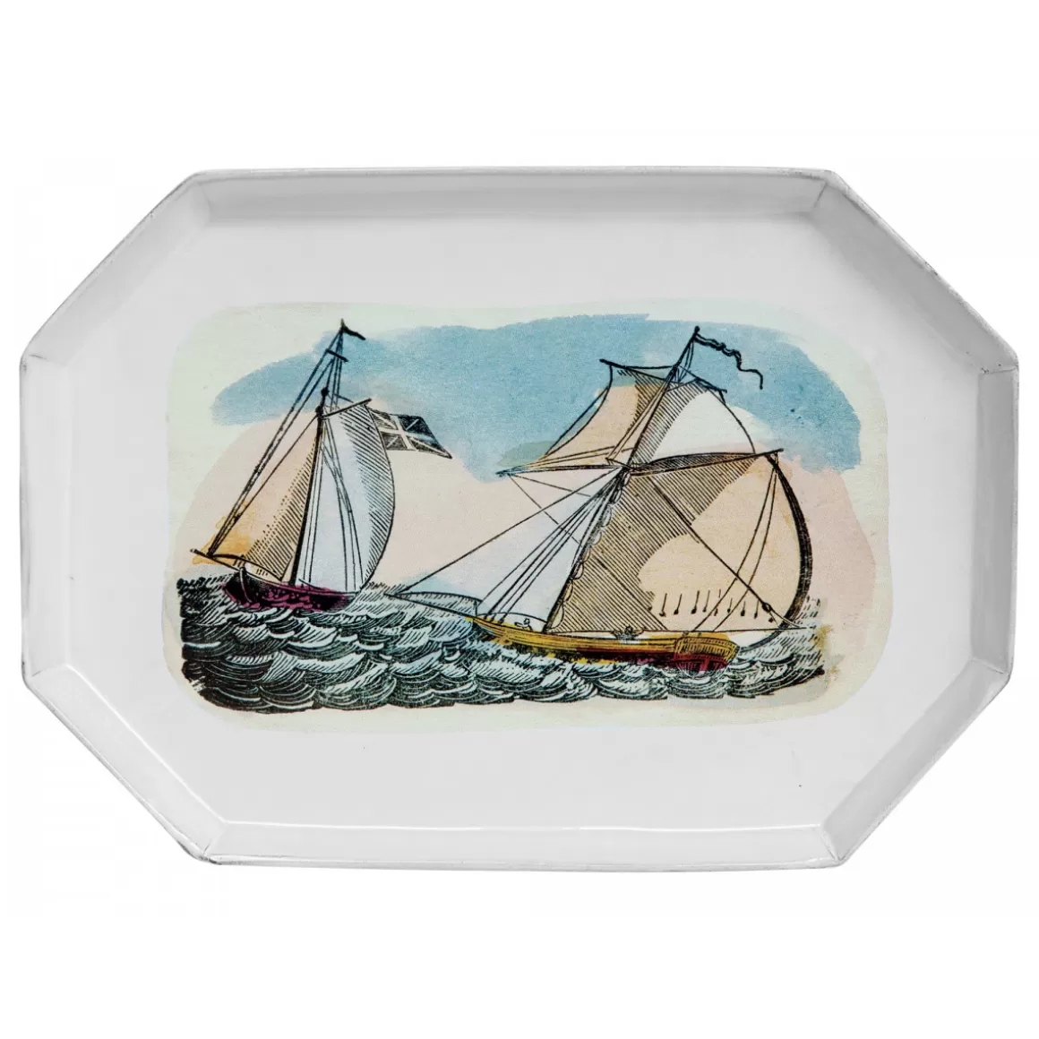 Astier de Villatte Sailboats Platter