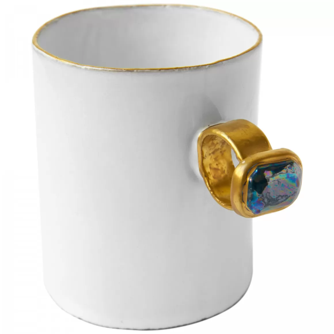 Astier de Villatte Sapphire Ring Cup