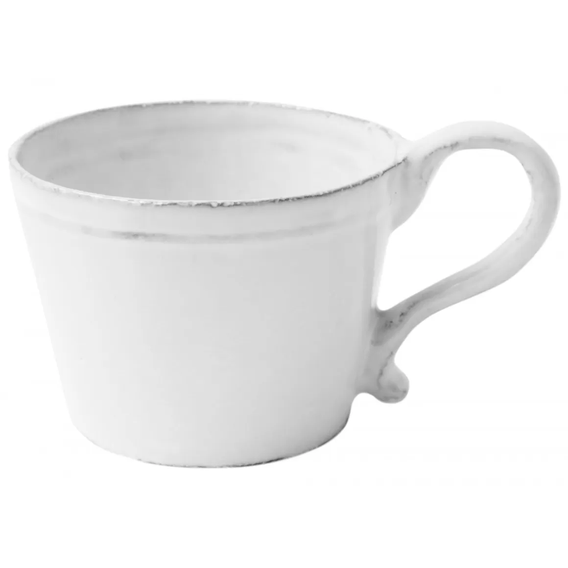 Astier de Villatte Simple Coffee Cup With Handle