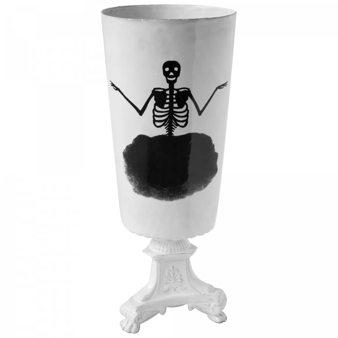 Astier de Villatte Skeleton Of Death Vase