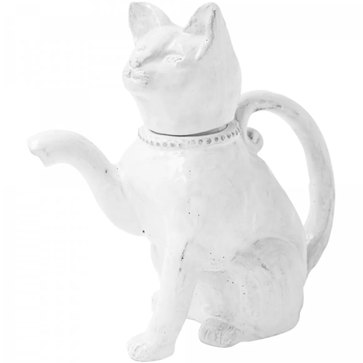 Astier de Villatte Small Cat Teapot