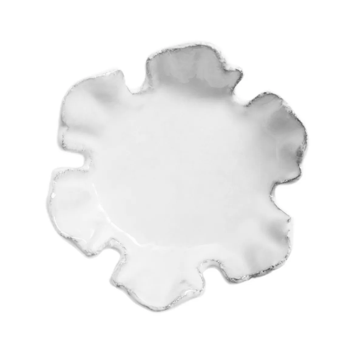 Astier de Villatte Small Chou Dish With 6 Petals