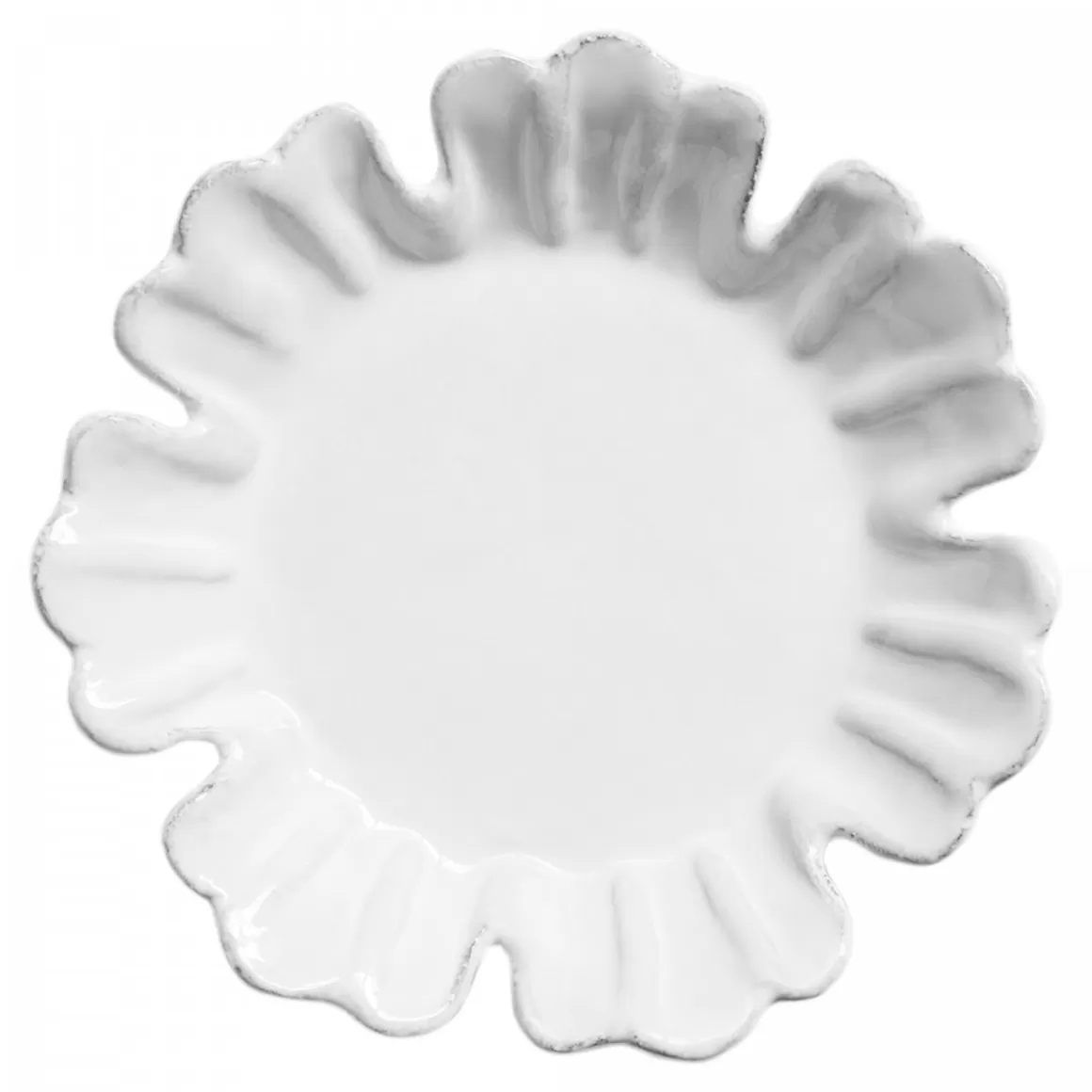 Astier de Villatte Small Chou Plate With 7 Petals