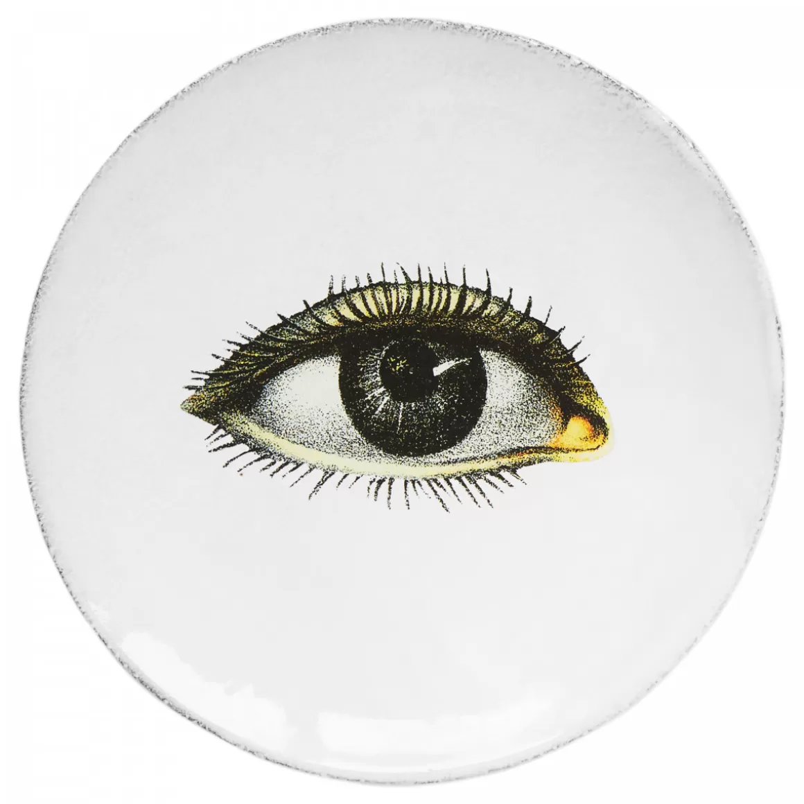 Astier de Villatte Small Right Eye Plate