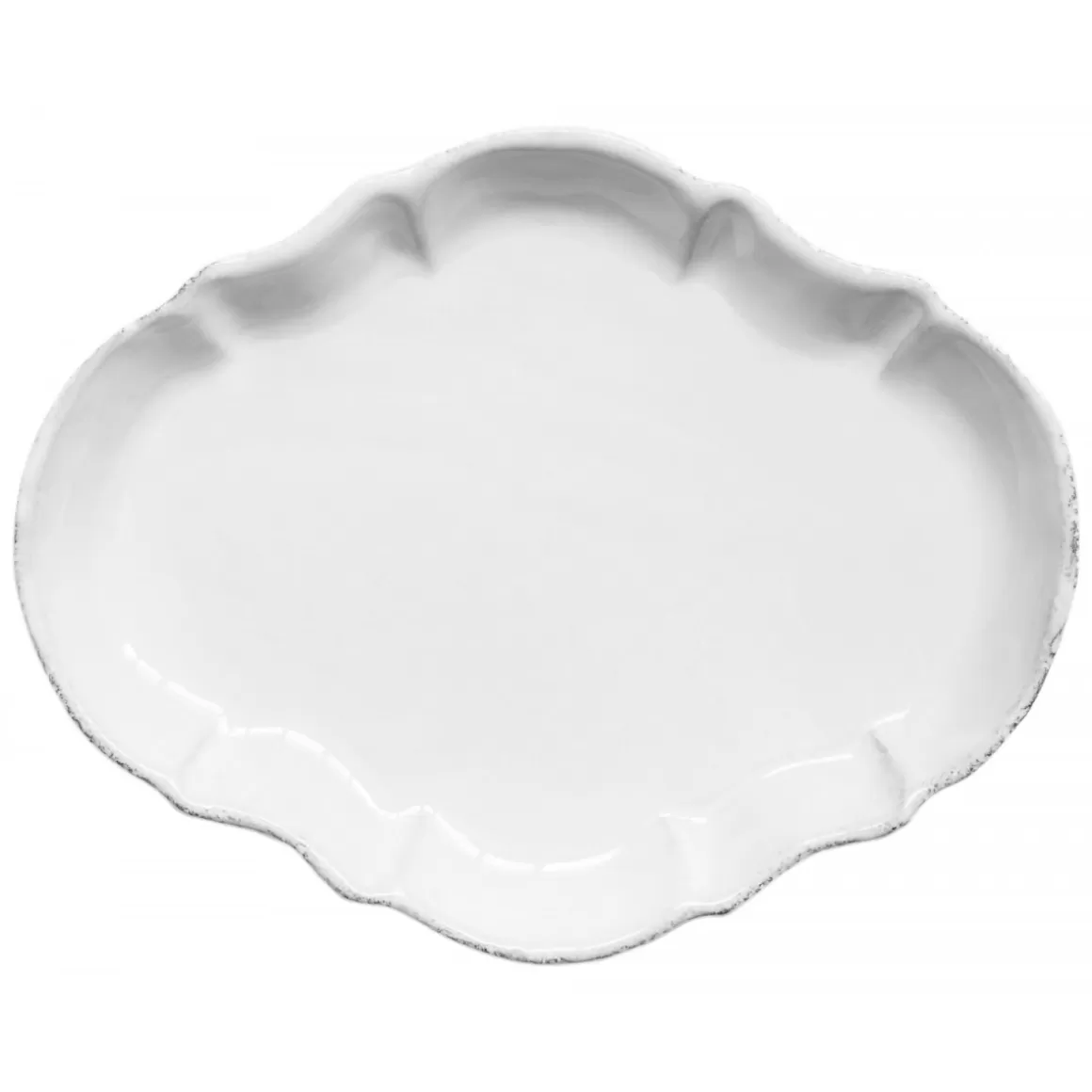 Astier de Villatte Small Rome Dessert Plate