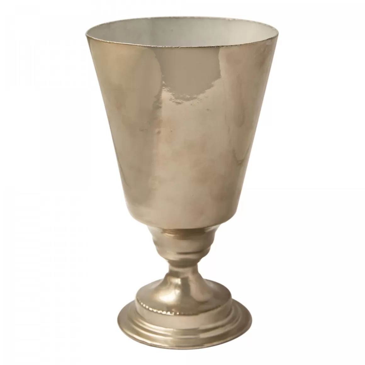 Astier de Villatte Small Simple Vase (Platinum Exterior)