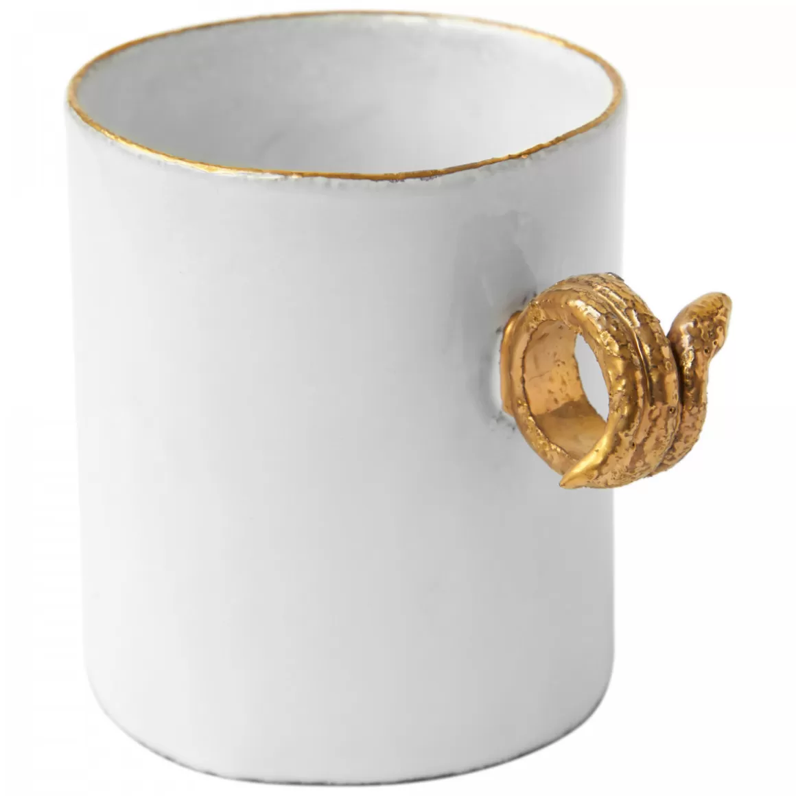 Astier de Villatte Snake Ring Cup