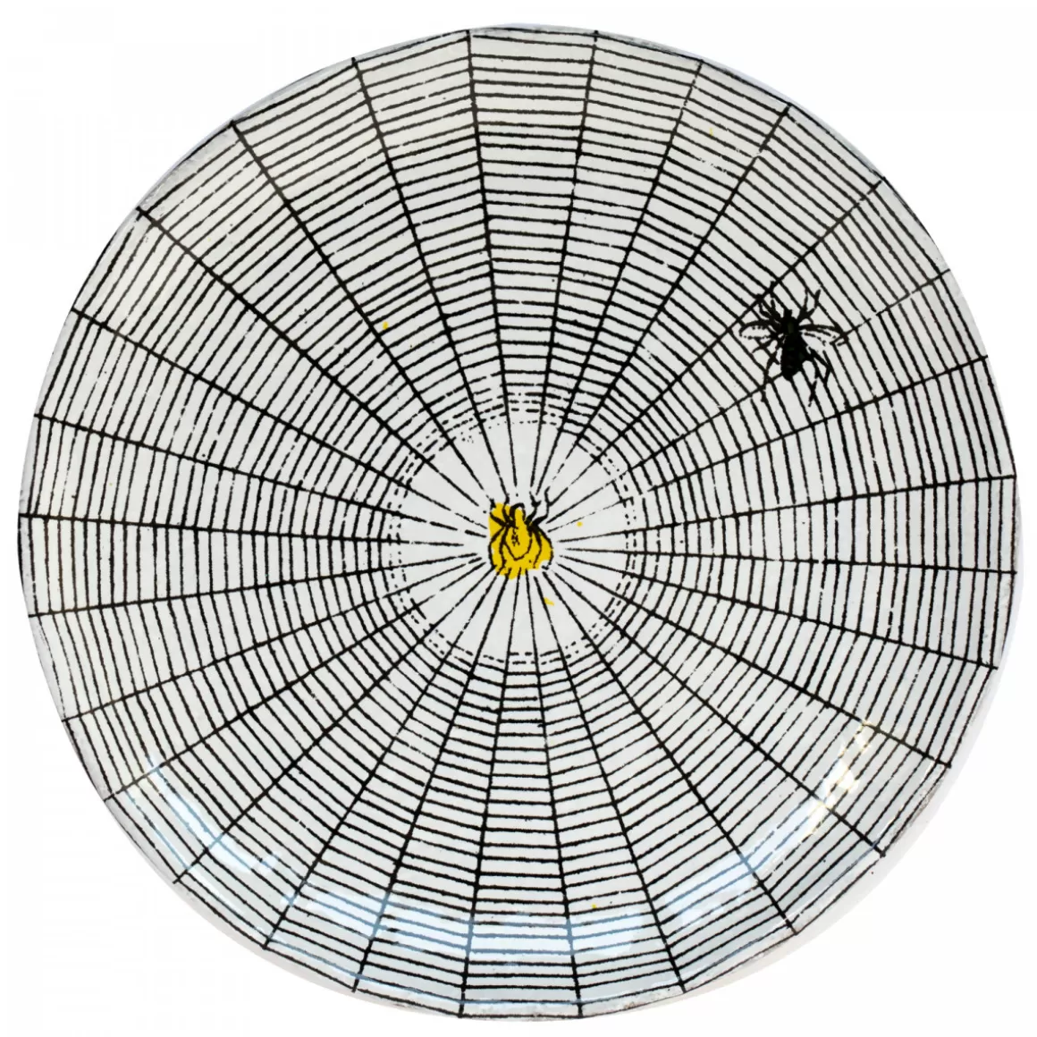 Astier de Villatte Spider Web Saucer