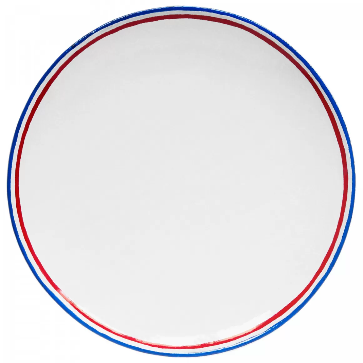 Astier de Villatte Tricolore Side Plate